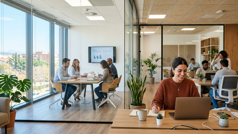 Oficina flexible per a autònoms: com treballar millor sense assumir grans despeses